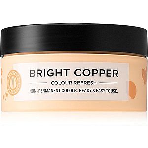 Maria Nila Colour Refresh Bright Copper jemná vyživujúca maska bez permanentných farebných pigmentov výdrž 4 – 10 umytí 7.40 100 ml vyobraziť