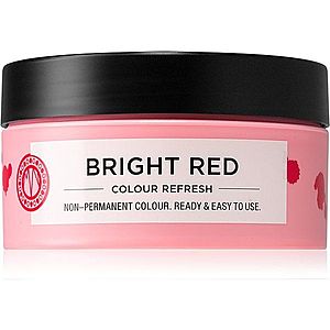 Maria Nila Colour Refresh Bright Red jemná vyživujúca maska bez permanentných farebných pigmentov výdrž 4 – 10 umytí 0.66 100 ml vyobraziť