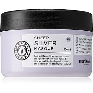 Maria Nila Sheer Silver Masque hydratačná a vyživujúca maska pre blond vlasy 250 ml vyobraziť