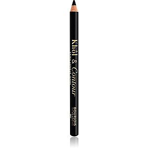 Bourjois Khôl & Contour Extra Longue Tenue dlhotrvajúca ceruzka na oči odtieň 002 Ultra Black 1.2 g vyobraziť