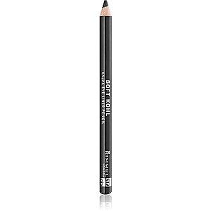 Rimmel Soft Kohl kajalová ceruzka na oči odtieň 061 Jet Black 1.2 g vyobraziť