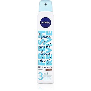 Nivea Fresh Revive suchý šampón pre zväčšenie objemu Dark Tones 200 ml vyobraziť