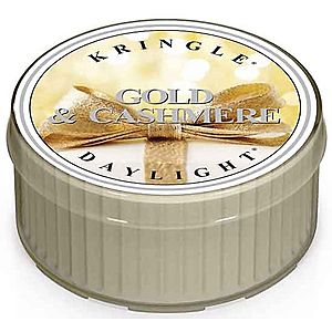 Kringle Candle Gold & Cashmere čajová sviečka 42 g vyobraziť