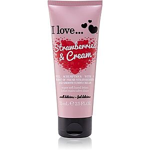 I love... Strawberries & Cream krém na ruky 75 ml vyobraziť