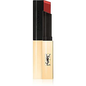 Yves Saint Laurent Rouge Pur Couture The Slim tenký zmatňujúci rúž s koženým efektom odtieň 9 Red Enigma 2, 2 g vyobraziť