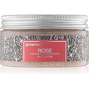 Greenum Salt Scrub soľný peeling na telo s vôňou Rose 320 g vyobraziť