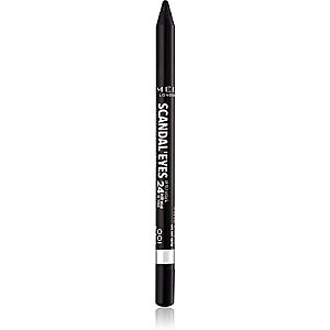Rimmel ScandalEyes Waterproof Kohl Kajal vodeodolná ceruzka na oči odtieň 001 Black 1.3 g vyobraziť