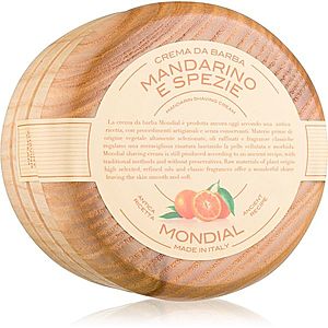Mondial Luxury Wooden Bowl krém na holenie Mandarine and Spice 140 ml vyobraziť