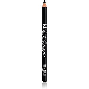 Bourjois Khôl & Contour Extra Longue Tenue dlhotrvajúca ceruzka na oči odtieň 001 Noir-issime 1.2 g vyobraziť