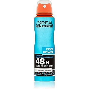 L’Oréal Paris Men Expert Cool Power antiperspirant v spreji 150 ml vyobraziť