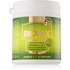 L’biotica Biovax Bamboo & Avocado Oil regeneračná maska na vlasy 250 ml vyobraziť