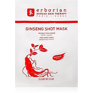 Erborian Ginseng Shot Mask plátenná maska s vyhladzujúcim efektom 15 g vyobraziť