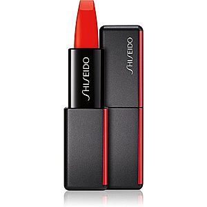 Shiseido ModernMatte Powder Lipstick matný púdrový rúž odtieň 509 Flame (Geranium) 4 g vyobraziť