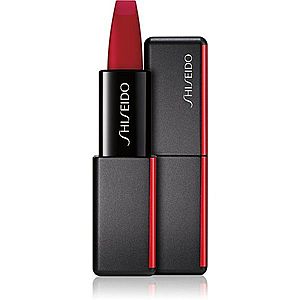 Shiseido ModernMatte Powder Lipstick matný púdrový rúž odtieň 515 Mellow Drama (Crimson Red) 4 g vyobraziť