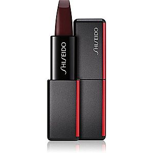 Shiseido ModernMatte Powder Lipstick matný púdrový rúž odtieň 523 Majo (Chocolate Red) 4 g vyobraziť