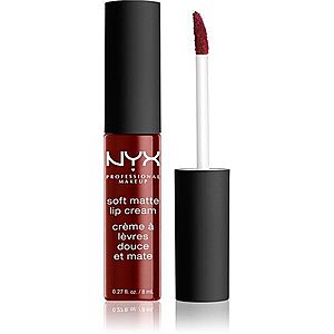 NYX Professional Makeup Soft Matte Lip Cream ľahký tekutý matný rúž odtieň 27 Madrid 8 ml vyobraziť