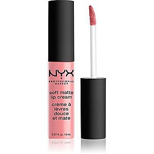 NYX Professional Makeup Soft Matte Lip Cream ľahký tekutý matný rúž odtieň 06 Istanbul 8 ml vyobraziť
