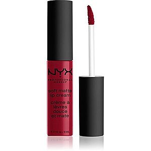 NYX Professional Makeup Soft Matte Lip Cream ľahký tekutý matný rúž odtieň 10 Monte Carlo 8 ml vyobraziť