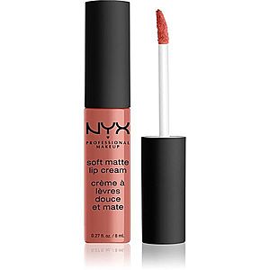 NYX Professional Makeup Soft Matte Lip Cream ľahký tekutý matný rúž odtieň 14 Zurich 8 ml vyobraziť