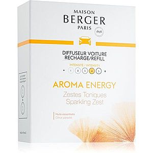 Maison Berger Paris Aroma Energy vôňa do auta náhradná náplň (Sparkling Zest) 2x17 g vyobraziť