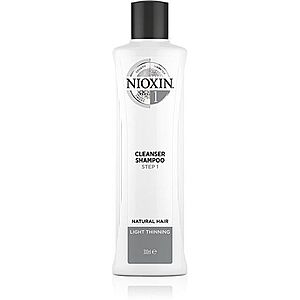 Nioxin System 1 Cleanser Shampoo čistiaci šampón pre jemné až normálne vlasy 300 ml vyobraziť