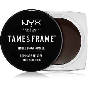 NYX Professional Makeup Tame & Frame Brow pomáda na obočie odtieň 05 Black 5 g vyobraziť