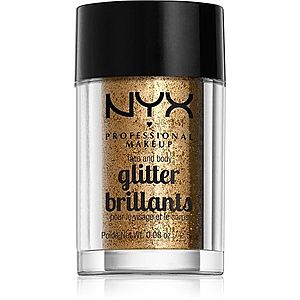 NYX Professional Makeup Face & Body Glitter Brillants Glitre na tvár i telo odtieň 08 Bronze 2.5 g vyobraziť