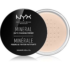 NYX Professional Makeup Mineral Finishing Powder minerálny púder odtieň Light/Medium 8 g vyobraziť