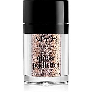 NYX Professional Makeup Glitter Goals metalické trblietky na tvár a telo odtieň 04 Goldstone 2.5 g vyobraziť
