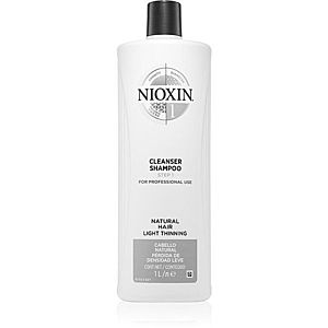 Nioxin System 1 Cleanser Shampoo čistiaci šampón pre jemné až normálne vlasy 1000 ml vyobraziť