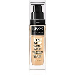 NYX Professional Makeup Can't Stop Won't Stop Full Coverage Foundation vysoko krycí make-up odtieň 07 Natural 30 ml vyobraziť