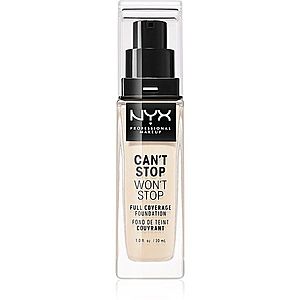 NYX Professional Makeup Can't Stop Won't Stop Full Coverage Foundation vysoko krycí make-up odtieň 01 Pale 30 ml vyobraziť