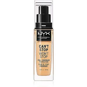 NYX Professional Makeup Can't Stop Won't Stop Full Coverage Foundation vysoko krycí make-up odtieň 10 Buff 30 ml vyobraziť