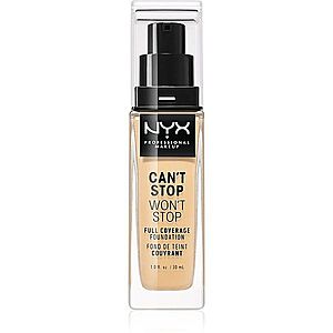 NYX Professional Makeup Can't Stop Won't Stop Full Coverage Foundation vysoko krycí make-up odtieň 6.5 Nude 30 ml vyobraziť
