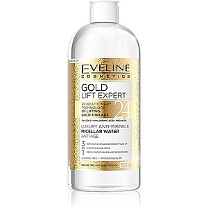 Eveline Cosmetics Gold Lift Expert čistiaca micelárna voda pre zrelú pleť 500 ml vyobraziť