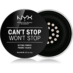 NYX Professional Makeup Can't Stop Won't Stop sypký púder odtieň 01 Light 6 g vyobraziť