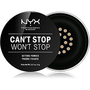 NYX Professional Makeup Can't Stop Won't Stop sypký púder odtieň 02 Light-medium 6 g vyobraziť