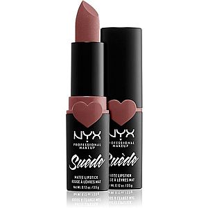 NYX Professional Makeup Suede Matte Lipstick matný rúž odtieň 05 Brunch Me 3.5 g vyobraziť