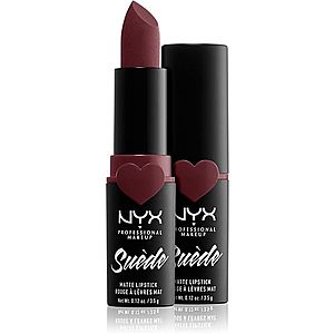 NYX Professional Makeup Suede Matte Lipstick matný rúž odtieň 06 Lalaland 3.5 g vyobraziť