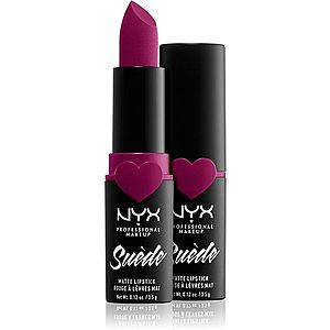 NYX Professional Makeup Suede Matte Lipstick matný rúž odtieň 11 Sweet Tooth 3.5 g vyobraziť