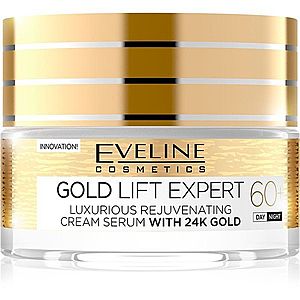 Eveline Cosmetics Gold Lift Expert denný a nočný krém 60+ s omladzujúcim účinkom 50 ml vyobraziť