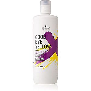 Schwarzkopf Professional Goodbye Yellow šampón neutralizujúci žlté tóny pre farbené a melírované vlasy 1000 ml vyobraziť
