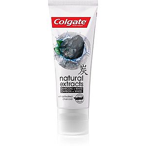 Colgate Natural Extracts Charcoal + White bieliaca zubná pasta s aktívnym uhlím 75 ml vyobraziť