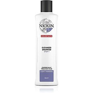 Nioxin System 5 Color Safe Cleanser Shampoo čistiaci šampón pre farbené rednúce vlasy 300 ml vyobraziť