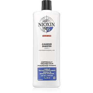 Nioxin System 6 Color Safe Cleanser Shampoo čistiaci šampón pre chemicky ošterené vlasy 1000 ml vyobraziť