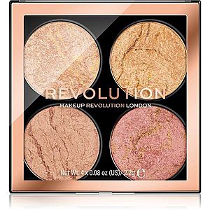 Makeup Revolution Cheek Kit paletka na tvár odtieň Fresh Perspective 4 x 2.2 g vyobraziť