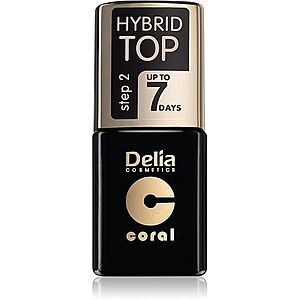 Delia Cosmetics Hybrid Gel gélový vrchný lak na nechty 11 ml vyobraziť