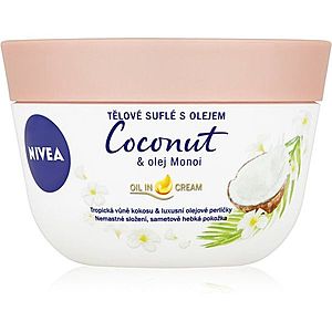 Nivea Coconut & Monoi Oil telové suflé 200 ml vyobraziť