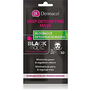 Dermacol Black Magic detoxikačná plátenná maska 1 ks vyobraziť