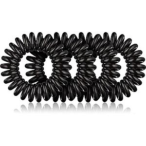 BrushArt Hair Hair Rings gumičky do vlasov 4 ks Black 4 ks vyobraziť